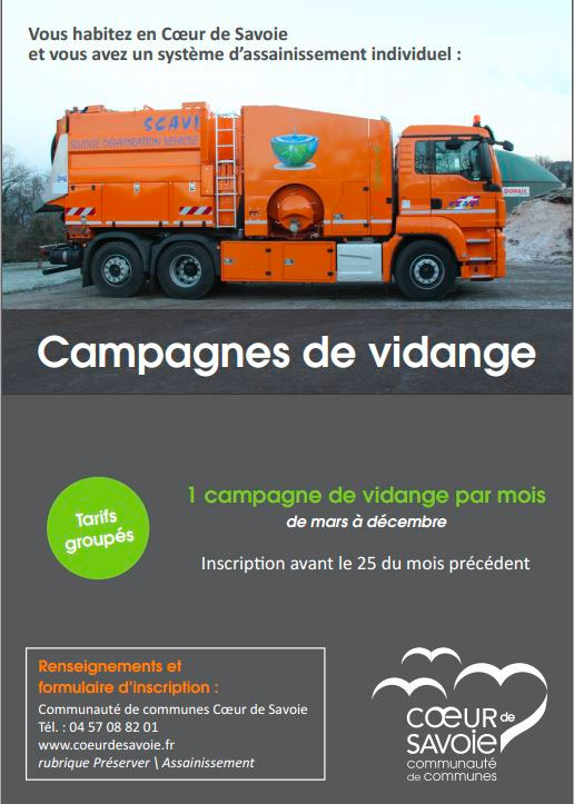 affiche vidange