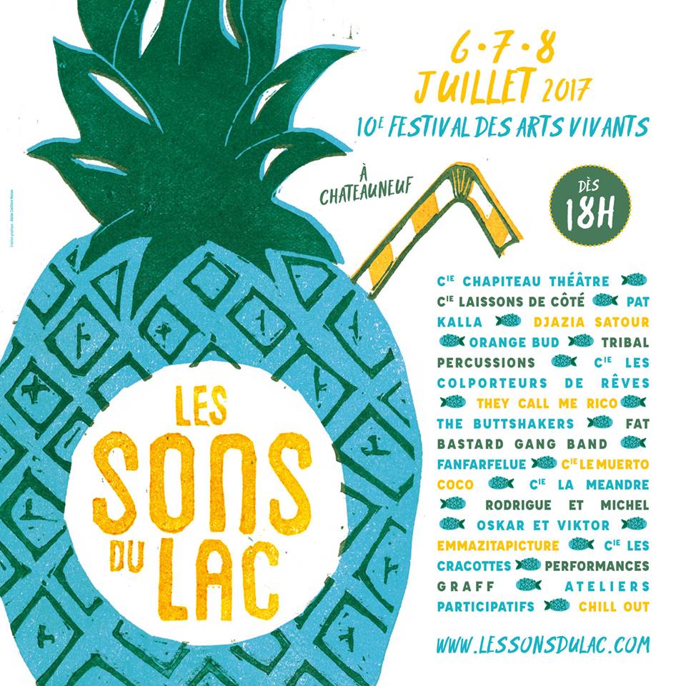 affiche sons du lac 2017