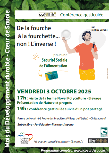 Affiche de la fourche a la fourchette 1