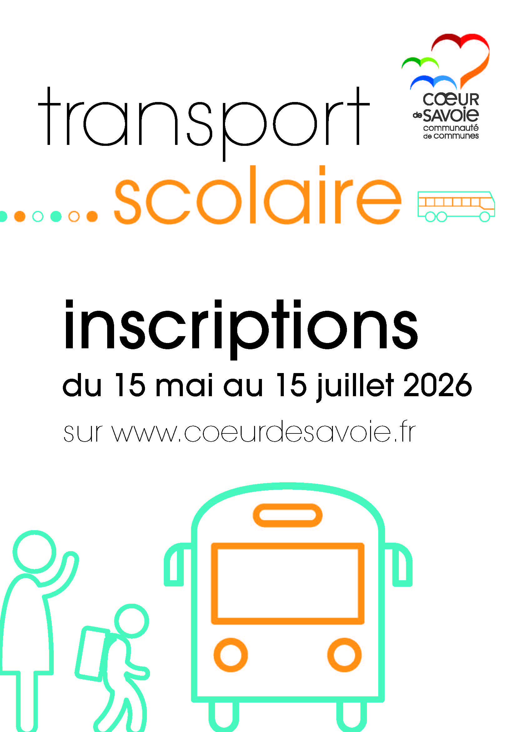 Affiche inscriptions ecoles 2026 2027